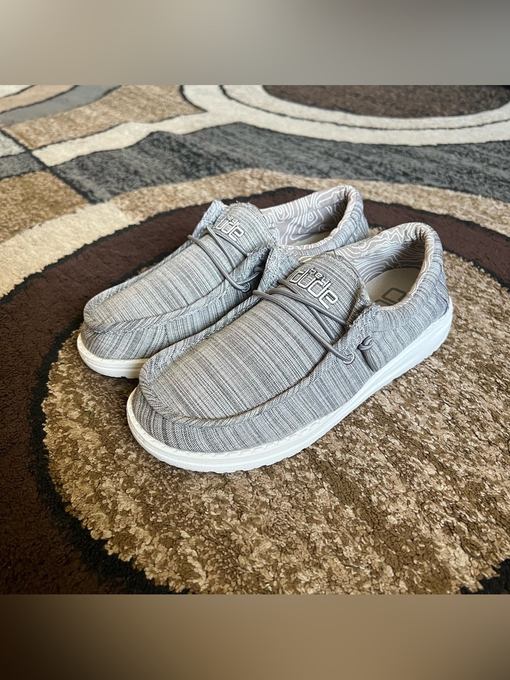 Little Boy Hey Dude Wally Slip On Loafers Size 2Y